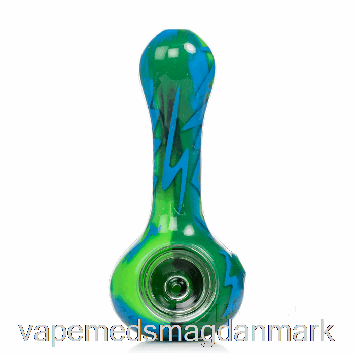 Vape Med Smag Eyce Oraflex Switchback Silikone Ske Planet (sort / Blå / Grøn / Limegrøn)